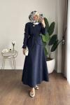 Jasmine Etekli Takım Lacivert