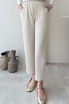 Beli Lastikli Double Pantolon Bej