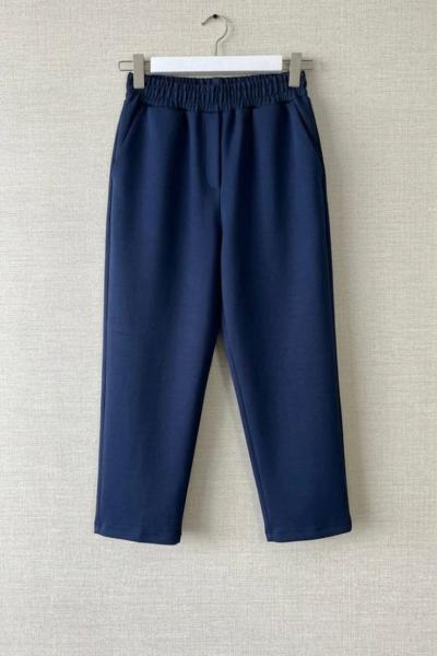 Beli Lastikli Double Pantolon Lacivert