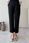 Beli Lastikli Double Pantolon Siyah