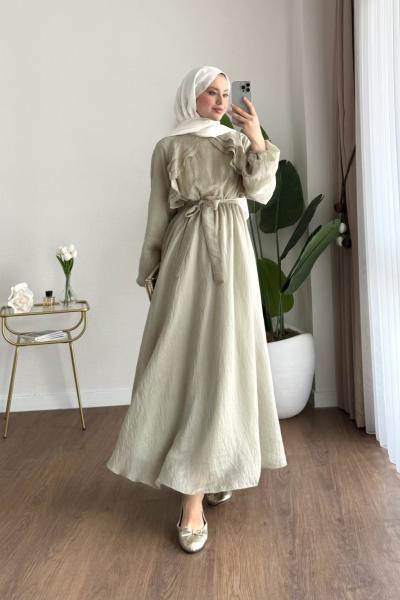 Belinda Elbise Yeşil