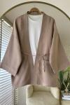 Cepli Müslin Kimono Camel