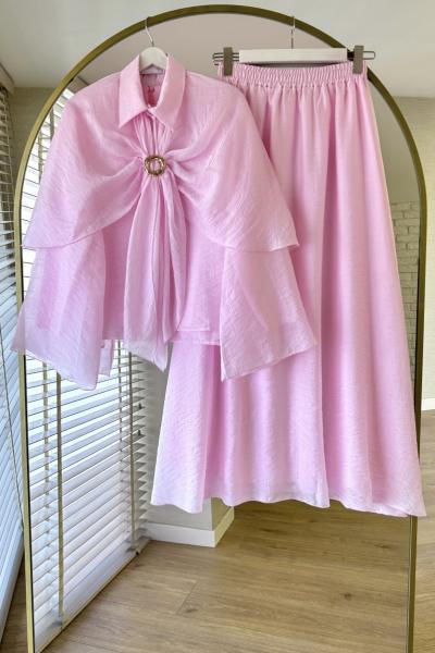 Pelerinli Vual Takım Pudra