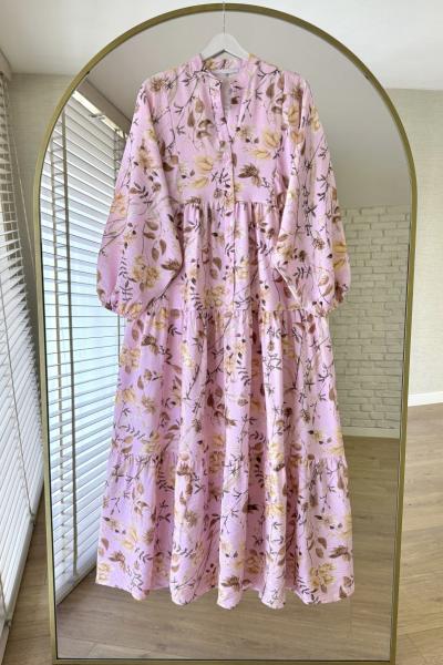 Katleya Elbise Pembe