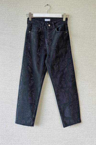 Etro Taş Baskılı Jean Füme