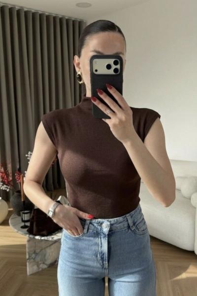 T Kol Body Acı Kahve