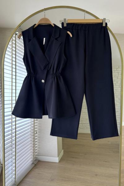 Vest Takım Siyah