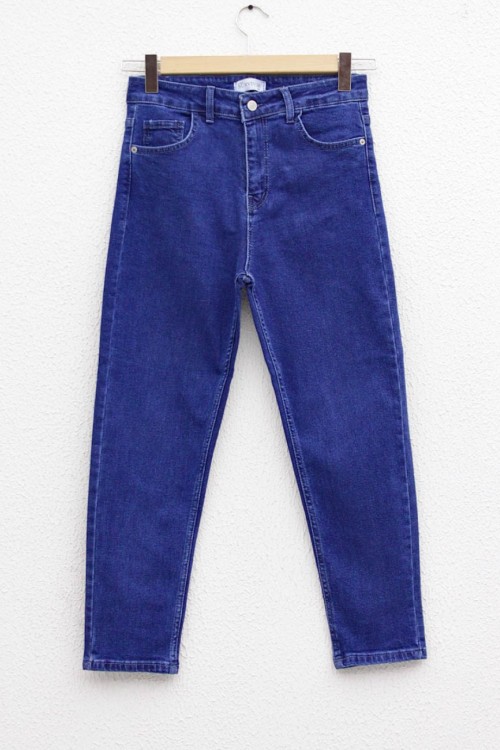 Boyfriend Mom Jean Lacivert