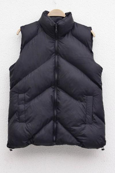 Dik Yaka Şişme Yelek Siyah