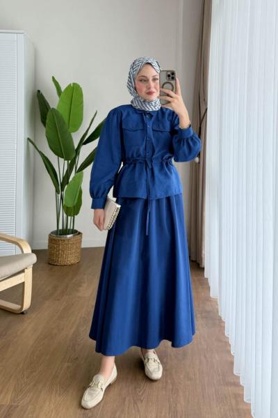 Liya Takım Lacivert