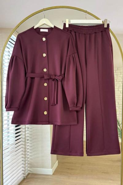 Amaris İkili Takım Bordo