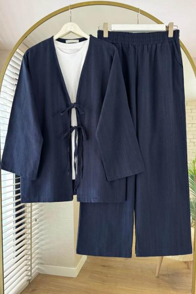 Nood İkili Takım Lacivert