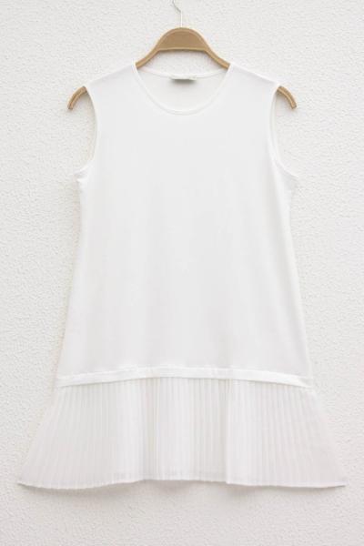 Piliseli İçlik Beyaz