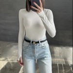 Parmak Geçmeli Body Ekru