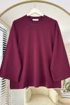 Basic Süprem Sweatshirt Bordo