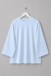 Basic Süprem Sweatshirt Bebe Mavisi