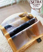 Bambu Kraş Eşarp (A) sarı-siyah