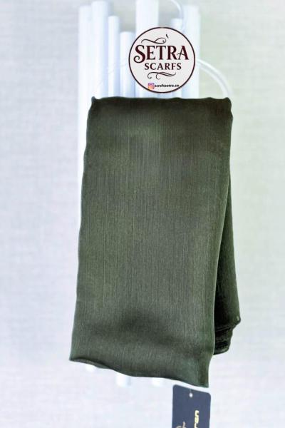 Jan Jan Şifon Eşarp Haki