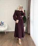 Laris Etekli Takım Mürdüm