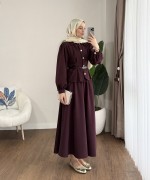 Laris Etekli Takım Mürdüm