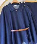 Pançolu Denim Takım Lacivert