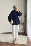 Twig Gömlek Lacivert