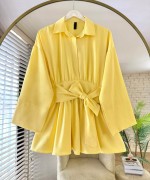 Poppy Gömlek Sarı