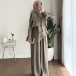 Kat Kat Pantolonlu Takım Haki