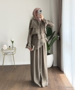 Kat Kat Pantolonlu Takım Haki