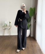 Clove Modal Takım Siyah
