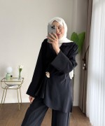 Clove Modal Takım Siyah