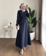Jasmine Etekli Takım Lacivert