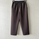 Beli Lastikli Double Pantolon Acı Kahve