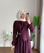 Veron Etekli Takım Mürdüm