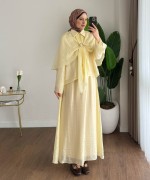 Pelerinli Vual Takım Sarı