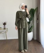 Allerli Modal Takım Haki