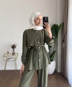 Allerli Modal Takım Haki