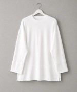 Yırtmaç Detaylı Süprem Sweatshirt Beyaz