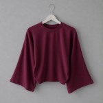 Yanları Büzgülü Bluz Bordo
