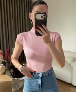 T Kol Body Pembe