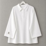 Polo Yaka Süprem Sweatshirt Ekru