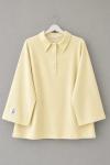 Polo Yaka Süprem Sweatshirt Sarı