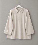 Polo Yaka Süprem Sweatshirt Bej