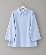 Polo Yaka Süprem Sweatshirt Bebe Mavisi