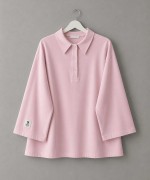 Polo Yaka Süprem Sweatshirt Pembe
