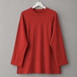 Yırtmaç Detaylı Süprem Sweatshirt Kırmızı