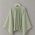 Hakim Yaka Pileli Oversize Bluz Mint Yeşili