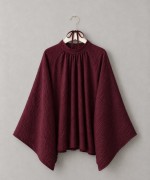 Hakim Yaka Pileli Oversize Bluz Bordo