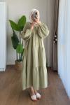 Oversize Müslin Elbise