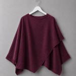 Yarasa Kol Şal Detaylı Bluz Bordo